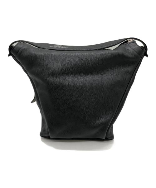 A.D.M.J.（エーディーエムジェイ）A.D.M.J. (エーディーエムジェイ) ハンドバッグ ブラックの古着・服飾アイテム