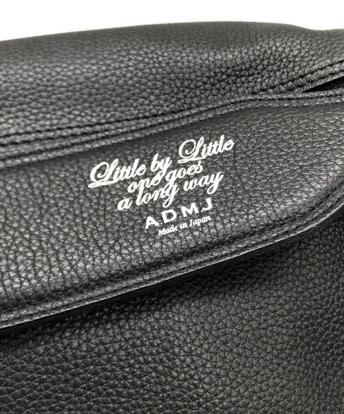 A.D.M.J.（エーディーエムジェイ）A.D.M.J. (エーディーエムジェイ) ハンドバッグ ブラックの古着・服飾アイテム