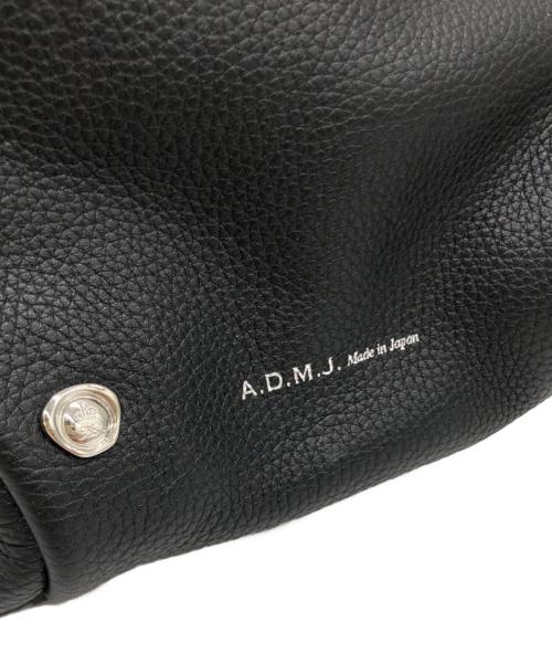 A.D.M.J.（エーディーエムジェイ）A.D.M.J. (エーディーエムジェイ) ハンドバッグ ブラックの古着・服飾アイテム