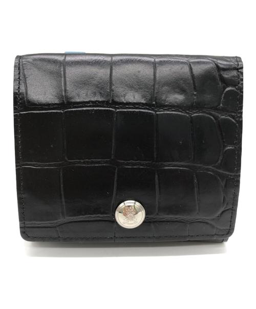 A.D.M.J.（エーディーエムジェイ）A.D.M.J. (エーディーエムジェイ) 3つ折り財布 ブラックの古着・服飾アイテム