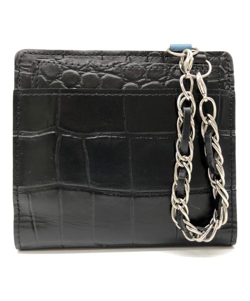 A.D.M.J.（エーディーエムジェイ）A.D.M.J. (エーディーエムジェイ) 3つ折り財布 ブラックの古着・服飾アイテム