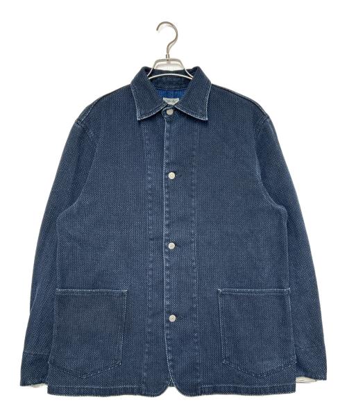 KOJIMA GENES（コジマジーンズ）KOJIMA GENES (コジマジーンズ) 刺し子カバーオール インディゴ サイズ:SIZE XLの古着・服飾アイテム