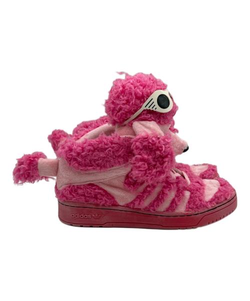 adidas（アディダス）adidas (アディダス) JEREMY SCOTT (ジェレミースコット) ハイカットスニーカー ピンク サイズ:28.5の古着・服飾アイテム