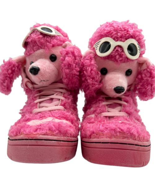 adidas（アディダス）adidas (アディダス) JEREMY SCOTT (ジェレミースコット) ハイカットスニーカー ピンク サイズ:28.5の古着・服飾アイテム