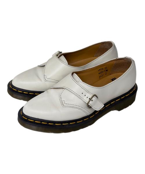 Dr.Martens（ドクターマーチン）Dr.Martens (ドクターマーチン) モンクストラップシューズ ホワイト サイズ:SIZE 23cmの古着・服飾アイテム