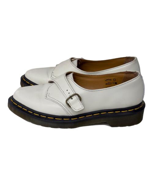 Dr.Martens（ドクターマーチン）Dr.Martens (ドクターマーチン) モンクストラップシューズ ホワイト サイズ:SIZE 23cmの古着・服飾アイテム