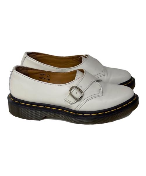 Dr.Martens（ドクターマーチン）Dr.Martens (ドクターマーチン) モンクストラップシューズ ホワイト サイズ:SIZE 23cmの古着・服飾アイテム