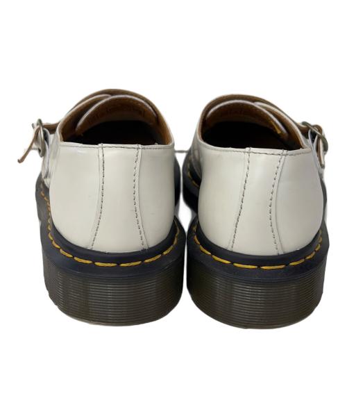 Dr.Martens（ドクターマーチン）Dr.Martens (ドクターマーチン) モンクストラップシューズ ホワイト サイズ:SIZE 23cmの古着・服飾アイテム