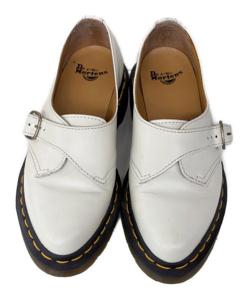 Dr.Martens（ドクターマーチン）Dr.Martens (ドクターマーチン) モンクストラップシューズ ホワイト サイズ:SIZE 23cmの古着・服飾アイテム
