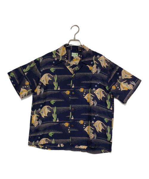 Sun Surf（サンサーフ）Sun Surf (サンサーフ) アロハシャツ ネイビー サイズ:Sの古着・服飾アイテム
