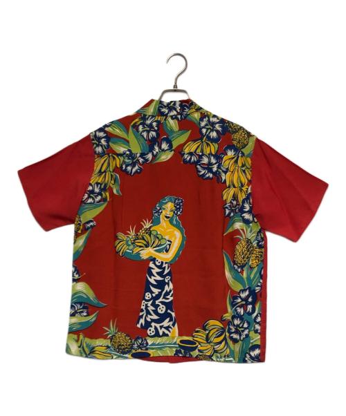 Sun Surf（サンサーフ）Sun Surf (サンサーフ) アロハシャツ レッド サイズ:Sの古着・服飾アイテム