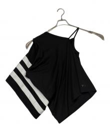 Y-3（ワイスリー）の古着「タンクトップ」｜ブラック×ホワイト