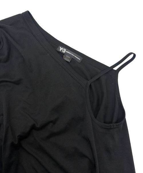 Y-3（ワイスリー）Y-3 (ワイスリー) タンクトップ ブラック×ホワイト サイズ:SIZE XSの古着・服飾アイテム