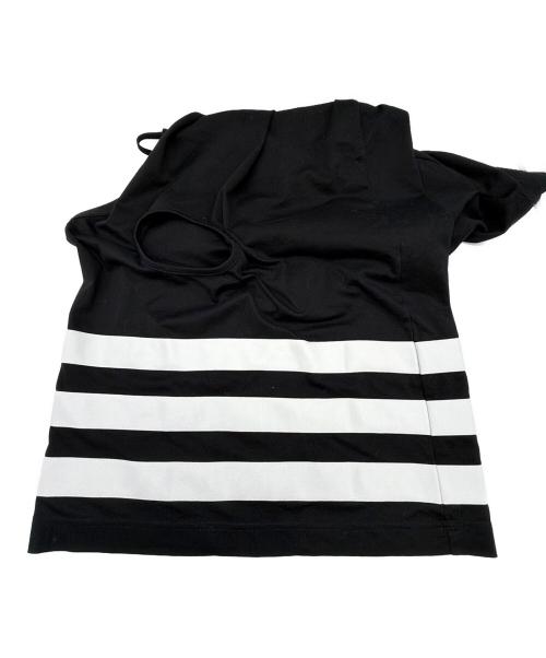 Y-3（ワイスリー）Y-3 (ワイスリー) タンクトップ ブラック×ホワイト サイズ:SIZE XSの古着・服飾アイテム