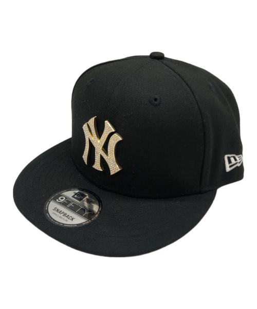 New Era（ニューエラ）New Era (ニューエラ) キャップ ブラック×ゴールドの古着・服飾アイテム