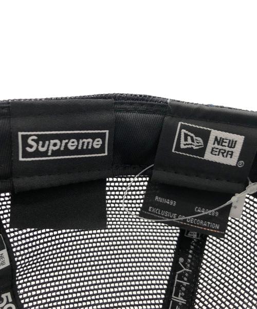 New Era（ニューエラ）New Era (ニューエラ) SUPREME (シュプリーム) メッシュキャップ ネイビーの古着・服飾アイテム