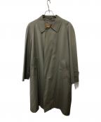 Burberry'sバーバリー）の古着「ライナー付ステンカラーコート」｜グリーン