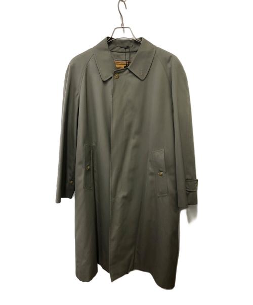 Burberry's（バーバリー）Burberry's (バーバリーズ) ライナー付ステンカラーコート グリーン サイズ:165の古着・服飾アイテム
