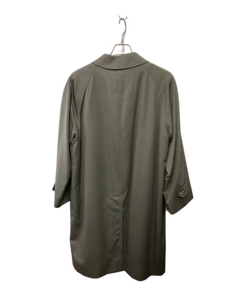 Burberry's（バーバリー）Burberry's (バーバリーズ) ライナー付ステンカラーコート グリーン サイズ:165の古着・服飾アイテム