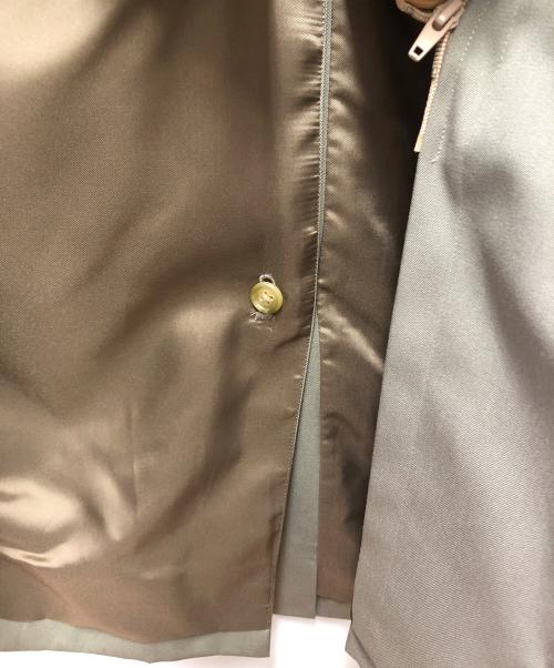 Burberry's（バーバリー）Burberry's (バーバリーズ) ライナー付ステンカラーコート グリーン サイズ:165の古着・服飾アイテム