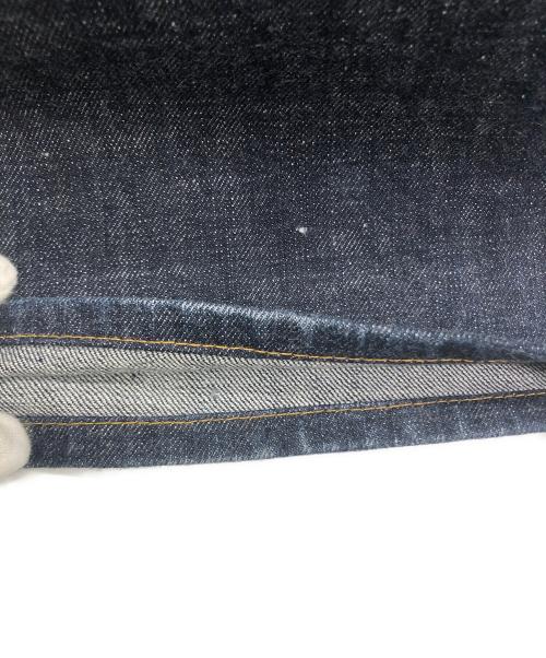 EVISU（エヴィス）EVISU (エビス) LUCKY STRIKE (ラッキーストライク) ボタンフライデニムパンツ インディゴ サイズ:W34×L25の古着・服飾アイテム