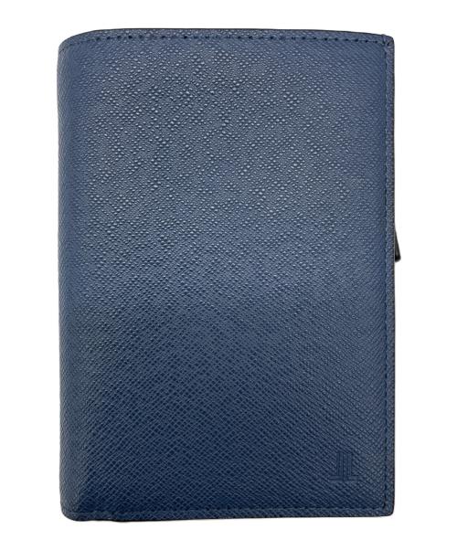 LANVIN COLLECTION（ランバンコレクション）LANVIN COLLECTION (ランバンコレクション) 2つ折り財布 クウルールドヴァン ネイビーの古着・服飾アイテム