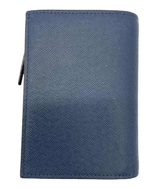 LANVIN COLLECTION（ランバンコレクション）LANVIN COLLECTION (ランバンコレクション) 2つ折り財布 クウルールドヴァン ネイビーの古着・服飾アイテム