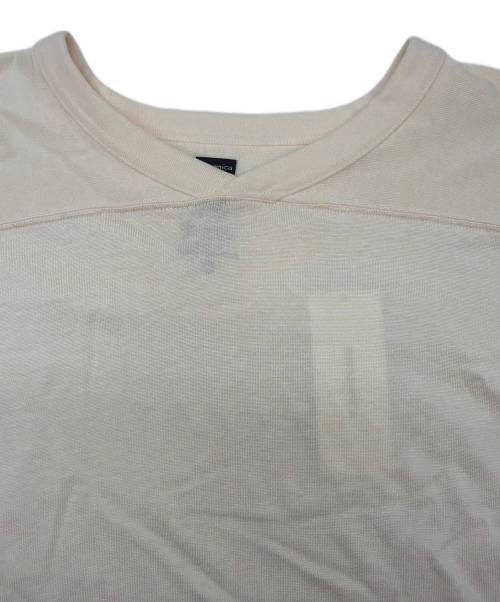 nanamica（ナナミカ）nanamica (ナナミカ) Midshipman Athletic Jersey Tee アイボリー サイズ:SIZE Sの古着・服飾アイテム