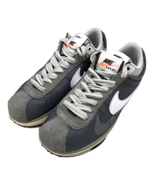 NIKE（ナイキ）NIKE (ナイキ) sacai (サカイ) ローカットスニーカー グレー サイズ:25.5㎝の古着・服飾アイテム