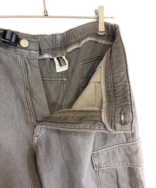 STONEMASTER（ストーンマスター）STONEMASTER (ストーンマスター) SMテレインカーゴパンツ ヘンプブレンドデニム グレー サイズ:SIZE Mの古着・服飾アイテム