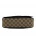 中古・古着 GUCCI (グッチ) フラップショルダーバッグ ベージュ×ブラウン：76000円