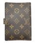LOUIS VUITTON (ルイ ヴィトン) 手帳カバー ブラウン：13000円