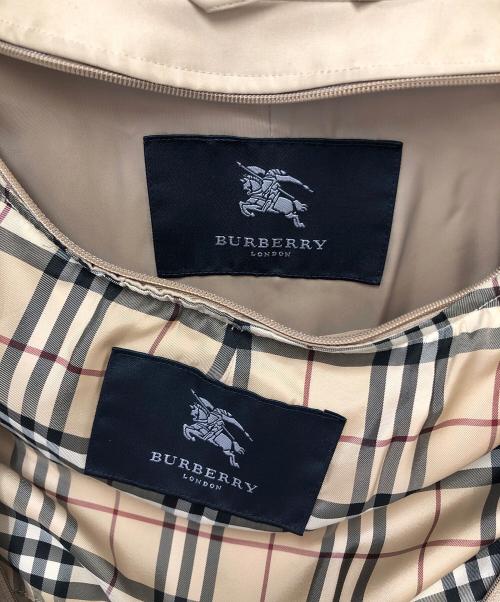 BURBERRY LONDON（バーバリーロンドン）BURBERRY LONDON (バーバリーロンドン) ダウンライナー付コート ベージュ サイズ:SIZE Mの古着・服飾アイテム