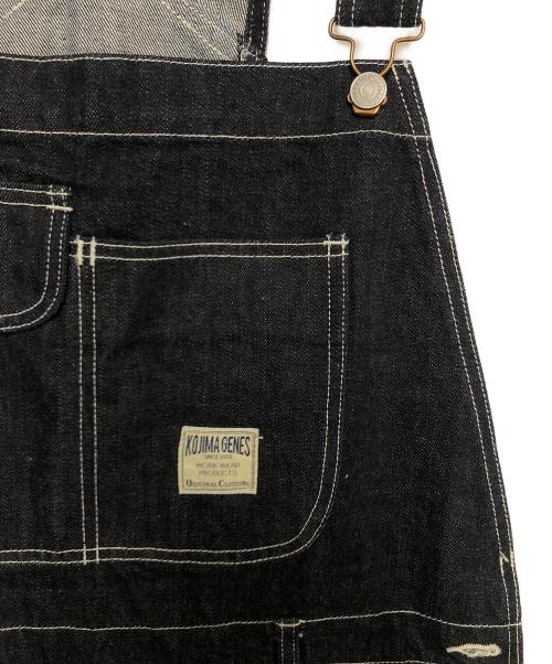 KOJIMA GENES（コジマジーンズ）KOJIMA GENES (コジマジーンズ) デニムオーバーオール インディゴ サイズ:Ｌの古着・服飾アイテム