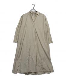 CELFORD（セルフォード）の古着「シャツワンピース」｜ベージュ