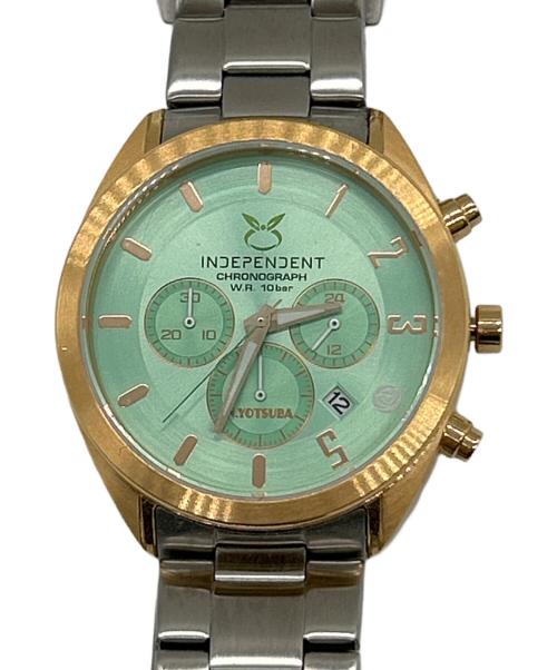 五等分の花嫁（ゴトウブンノハナヨメ）五等分の花嫁 (ゴトウブンノハナヨメ) INDEPENDENT (インディペンデント) コラボウォッチ四葉モデル グリーンの古着・服飾アイテム