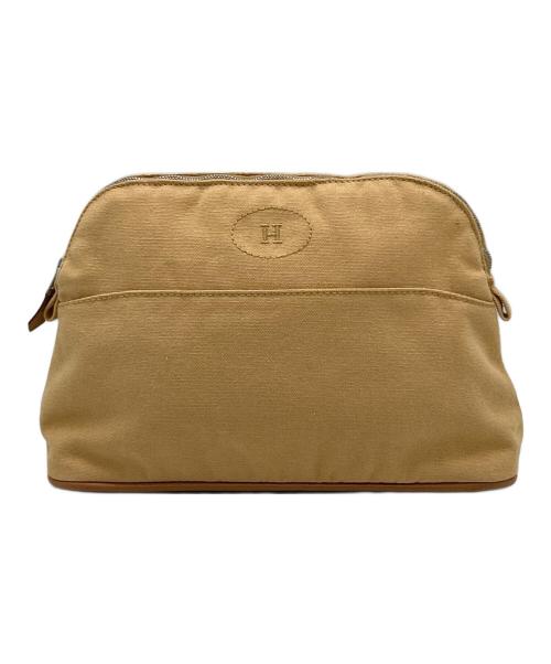 HERMES（エルメス）HERMES (エルメス) ボリードポーチ25 ベージュの古着・服飾アイテム
