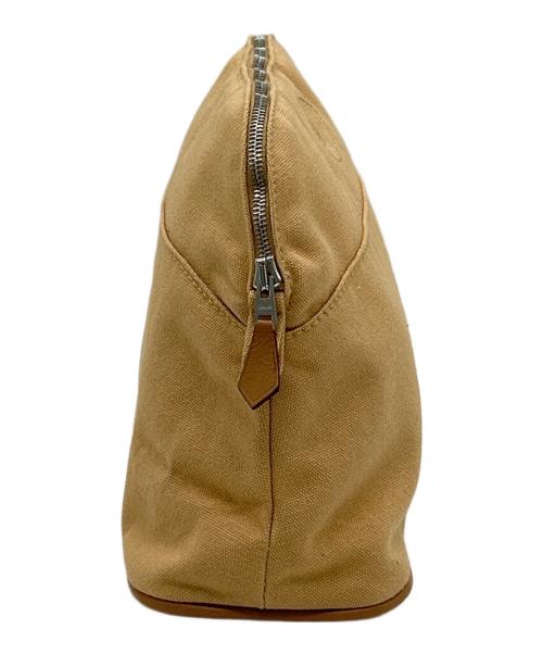 HERMES（エルメス）HERMES (エルメス) ボリードポーチ25 ベージュの古着・服飾アイテム