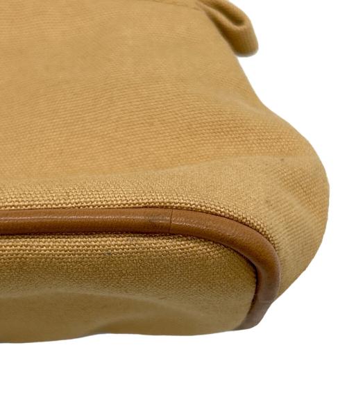 HERMES（エルメス）HERMES (エルメス) ボリードポーチ25 ベージュの古着・服飾アイテム