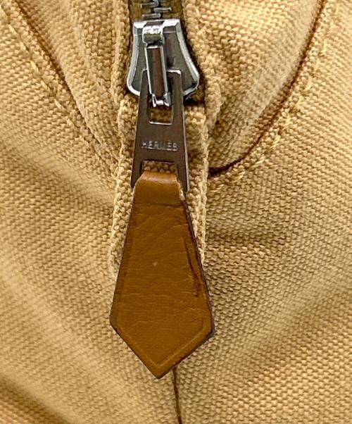 HERMES（エルメス）HERMES (エルメス) ボリードポーチ25 ベージュの古着・服飾アイテム