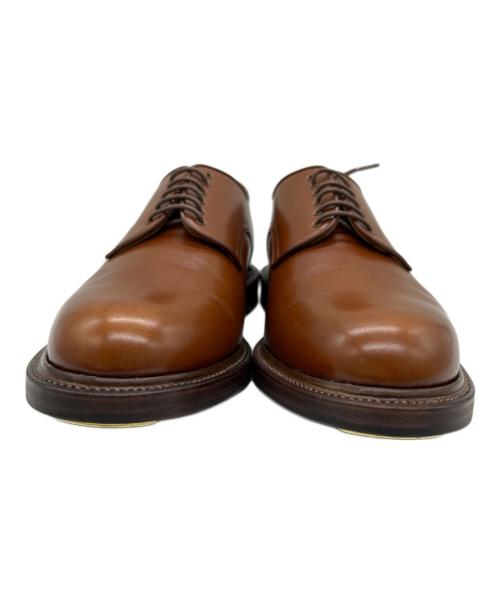 CALMANTHOLOGY（カルマンソロジー）CALMANTHOLOGY (カルマンソロジー) プレーントゥダービーシューズ ブラウン サイズ:UK8（26.5cm）の古着・服飾アイテム