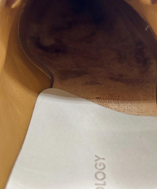 CALMANTHOLOGY（カルマンソロジー）CALMANTHOLOGY (カルマンソロジー) プレーントゥダービーシューズ ブラウン サイズ:UK8（26.5cm）の古着・服飾アイテム