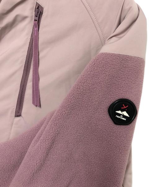 Y(dot) BY NORDISK（ワイドット バイ ノルディスク）Y(dot) BY NORDISK (ワイドット バイ ノルディスク) スタンドネックフリースジャケット ピンク サイズ:S 未使用品の古着・服飾アイテム