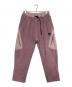 Y(dot) BY NORDISK（ワイドット バイ ノルディスク）の古着「ルーズフィットテックフリースパンツ」｜ピンク