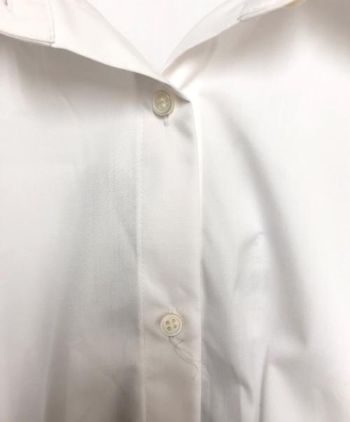 BLACK LABEL CRESTBRIDGE（ブラックレーベル クレストブリッジ）BLACK LABEL CRESTBRIDGE (ブラックレーベル クレストブリッジ) バックチェック切替シャツワンピース ホワイト サイズ:M 未使用品の古着・服飾アイテム