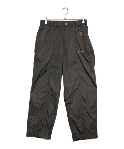 TTT MSW（ティー）TTT MSW (ティー) New standard wide pants グレー サイズ:Mの古着・服飾アイテム