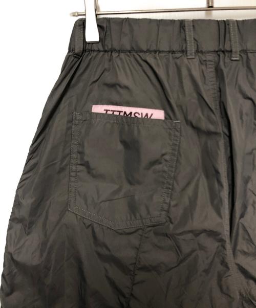 TTT MSW（ティー）TTT MSW (ティー) New standard wide pants グレー サイズ:Mの古着・服飾アイテム