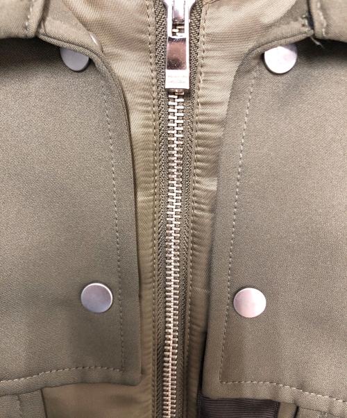 MAISON SPECIAL（メゾンスペシャル）MAISON SPECIAL (メゾンスペシャル) MA-1 Mix Prime-Over Puffer Jacket グリーン サイズ:Mの古着・服飾アイテム