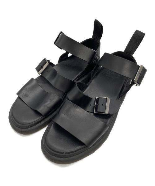 Dr.Martens（ドクターマーチン）Dr.Martens (ドクターマーチン) サンダル ブラック サイズ:7 UKの古着・服飾アイテム