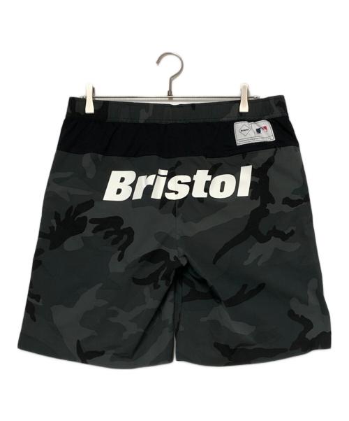 F.C.R.B.（エフシーレアルブリストル）F.C.R.B. (エフシーレアルブリストル) SOPH. (ソフ) ゲームパンツ グレー×ブラック サイズ:LLの古着・服飾アイテム